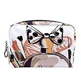 Fashion Illustration With Perfume Make Up Mascara Lipstick Make Up Cosmetics Pouch Bag Case Multifun | Amazon (US)