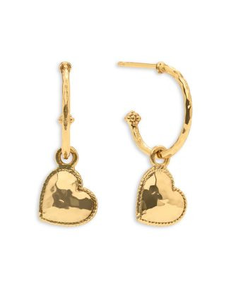 Capucine De Wulf Love Heart Charm Hoop Earrings   | Bloomingdale's Jewelry & Accessories | Bloomingdale's (US)