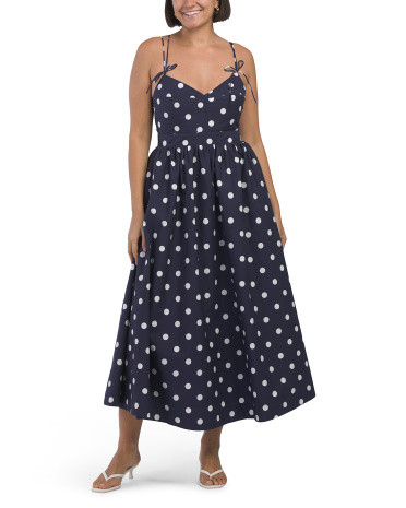 Polka Dot Maxi Dress | TJ Maxx