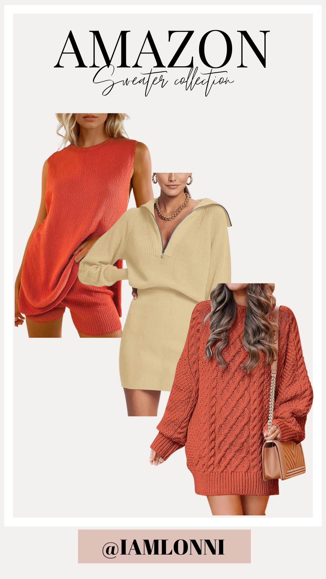 Cozy season just got cuter! 🍂 These Amazon sweater looks are perfect for brunch, date nights, and everything in between.

#LTKStyle #AmazonFashion #SweaterWeather #FallStyle
 

 #LTKgrwm #LTKootd #LTKvlog
