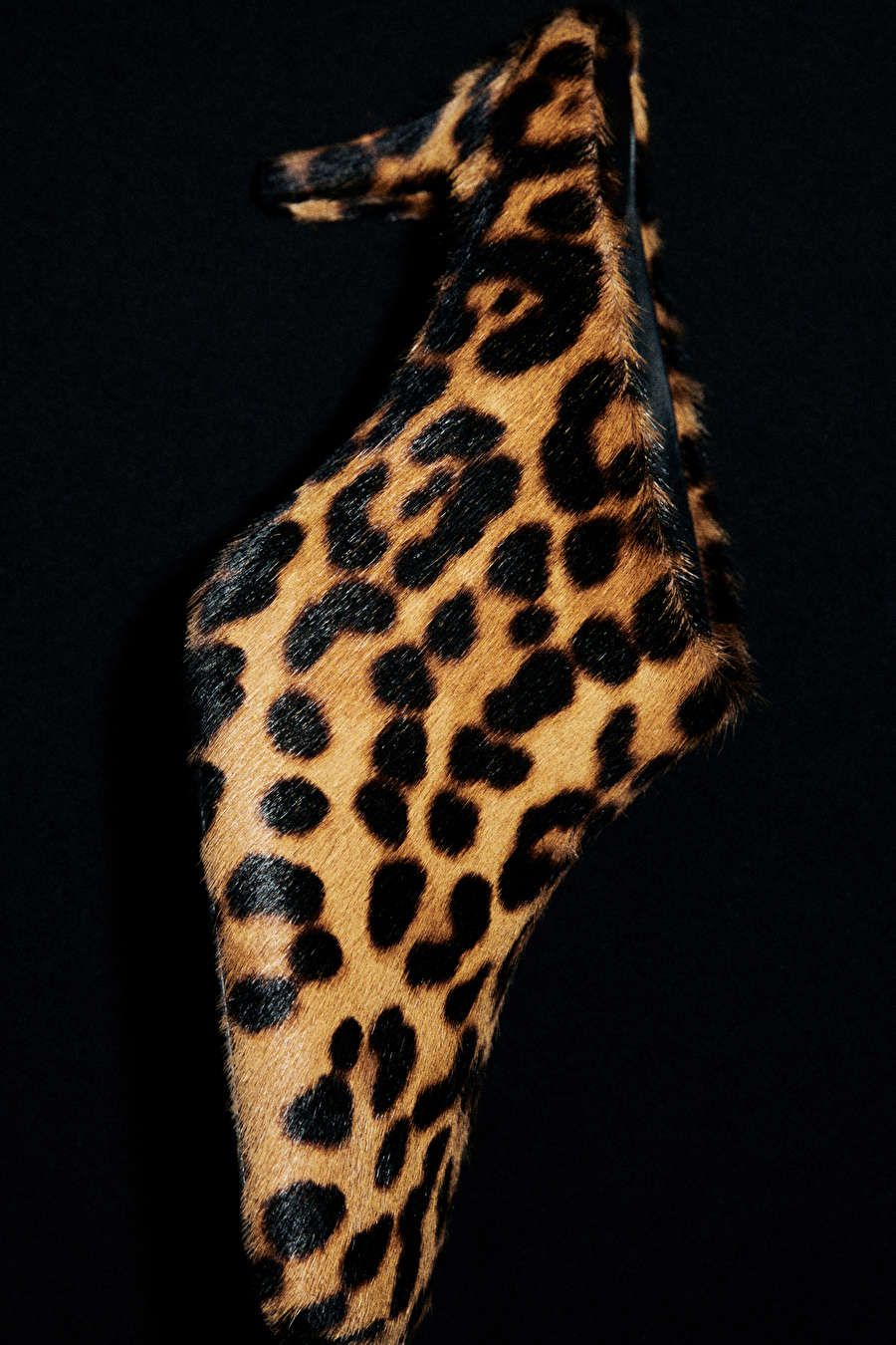 SQUARE-TOE LEOPARD PONY-HAIR MULES | COS UK