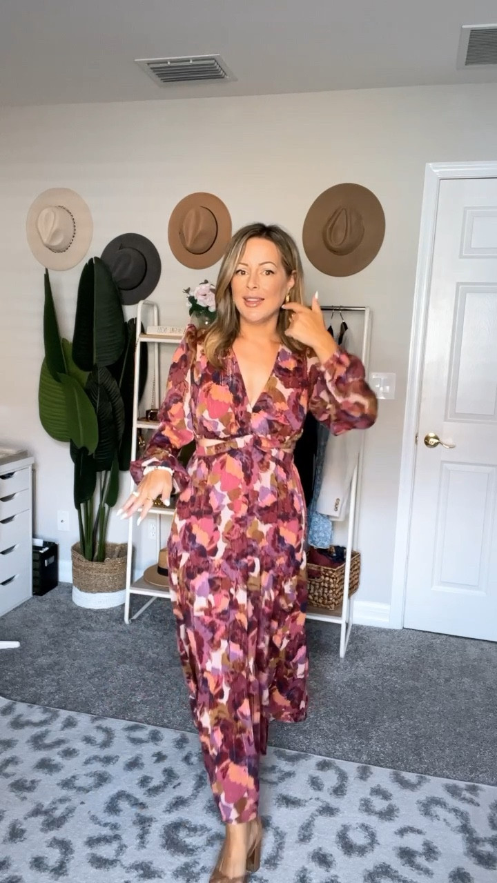 Pretty much identical as the splurge but doesn’t have full back cut out and slit in front. However I love the shoulder puffs on this one and the length. Would do pretty for family fall pictures! It’s only $40 guys and also available in blue! 

#LTKFind #LTKunder50 #LTKSeasonal