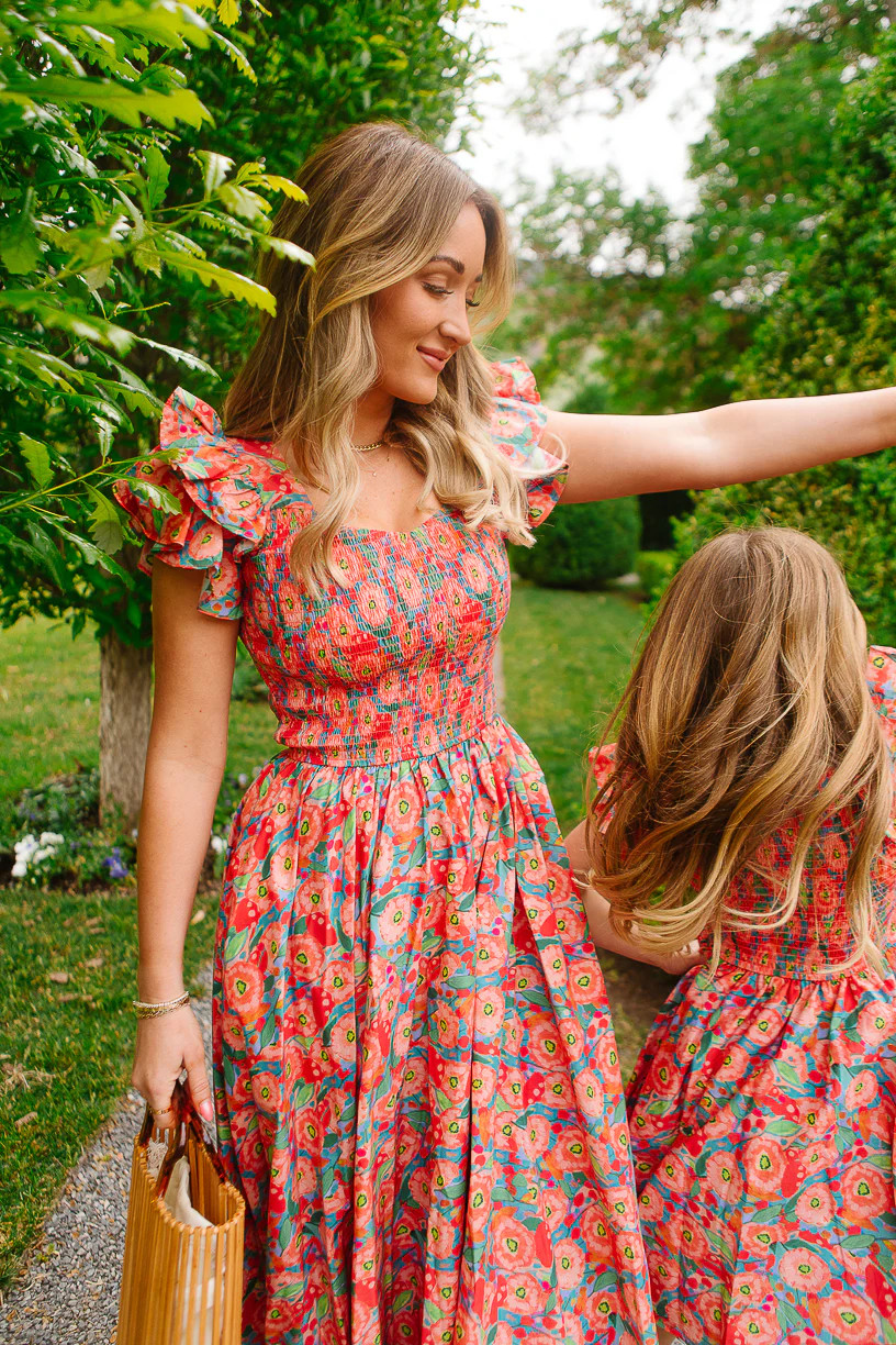 Hattie Dress in Poppy | Ivy City Co