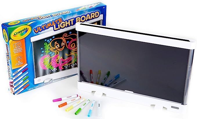 Crayola Ultimate Light Board Drawing Tablet, Gift for Kids, Ages 6, 7, 8, 9 White | Amazon (US)