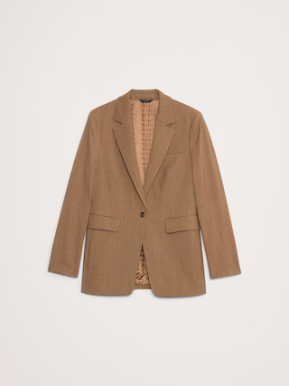 Siena Slim Italian Wool Blazer | Banana Republic | Banana Republic (US)
