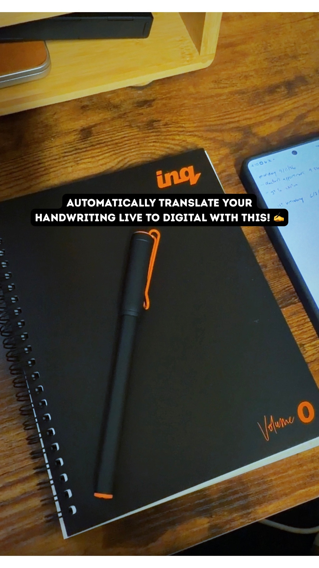 Automatically translate your handwriting live to digital with this! ✍️
Check out the Inq Smart Writing Set from @inq.pens !
It accurately transcribes your notes to your phone, tablet, or laptop!
The included pen is rechargeable and lasts 100 days on a single charge. 
No more frantically searching through your sticky notes for something. 
You can accurately find anything just by searching a keyword. It even does voice recordings, transcriptions, and replay. Definitely check this out and improve your workflow!

https://bit.ly/4duP2xf

#inqpen #smartwriting #organization #smartpen #digitalnotetaking

#LTKdayinmylife #LTKWorkwear #LTKTravel