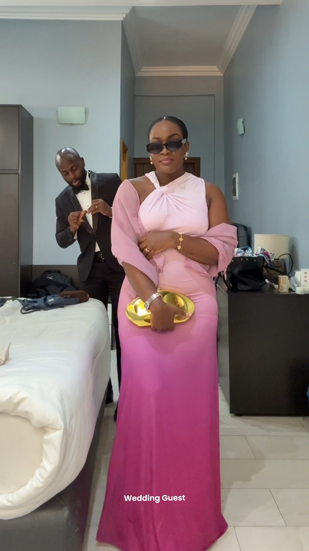 We were invited to a wedding and the theme was shades of pink and purple for the ladies . I usually do custom dresses with my designer but this time I wanted to keep it simple so while on my hunt for the perfect simple dress I stumbled on this dress by Meshki 😍. With the help of my sister and my husband they unanimously voted this one. Thank God for skims lower back shape wear 😩, it sort of kept everything together. Full outfit linked together with other options  I had for this theme💜🩷

#LTKootd #LTKgrwm #LTKWedding