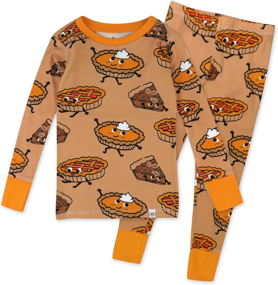 HonestBaby 2-Piece Pajamas Sleepwear PJs 100% Organic Cotton for Infant Baby and Toddler Boys & G... | Amazon (US)