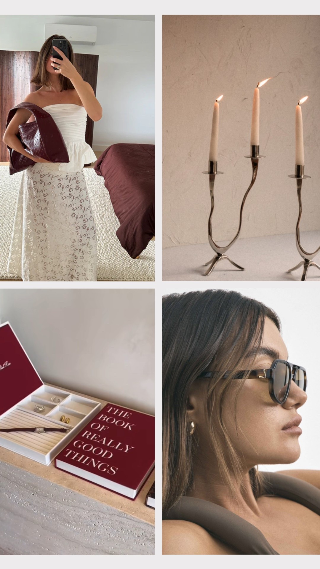 candle holders are from casitaamada, and sunnies are from Luv Lou

What’s in my cart, recent obsessions, recent favorites, on my radar, tortoise shell sunglasses, jewelry box, storage solutions, silver candle holders, white lace maxi, bachelorette outfits, white maxi skirt, lace maxi

#LTKSpringSale #LTKSeasonal #LTKHome