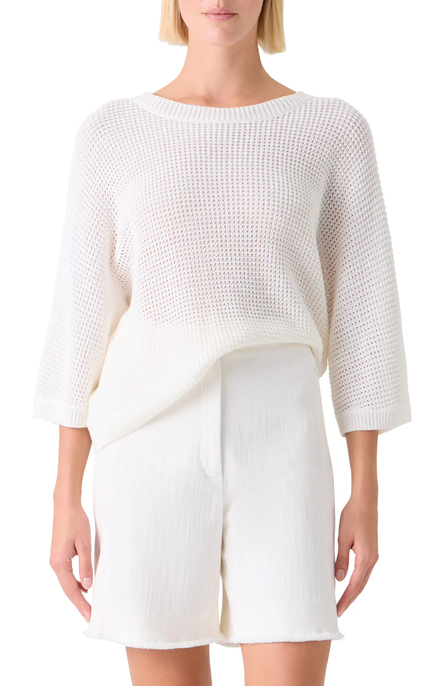 Linen & Cotton Sweater | Nordstrom