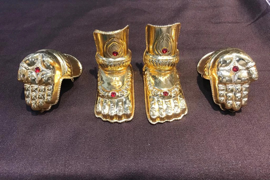 Ammavaru Brass Hastham & Paadam - Etsy | Etsy (US)
