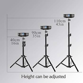 Projector Floor Stand, Portable Tripod Mount - Folding Stand for Projector, Camera, Webcam (18" t... | Amazon (US)