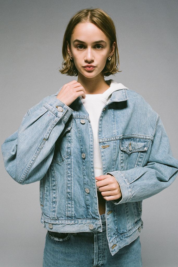 AGOLDE Charli Oversized Denim Jacket | Urban Outfitters (US and RoW)