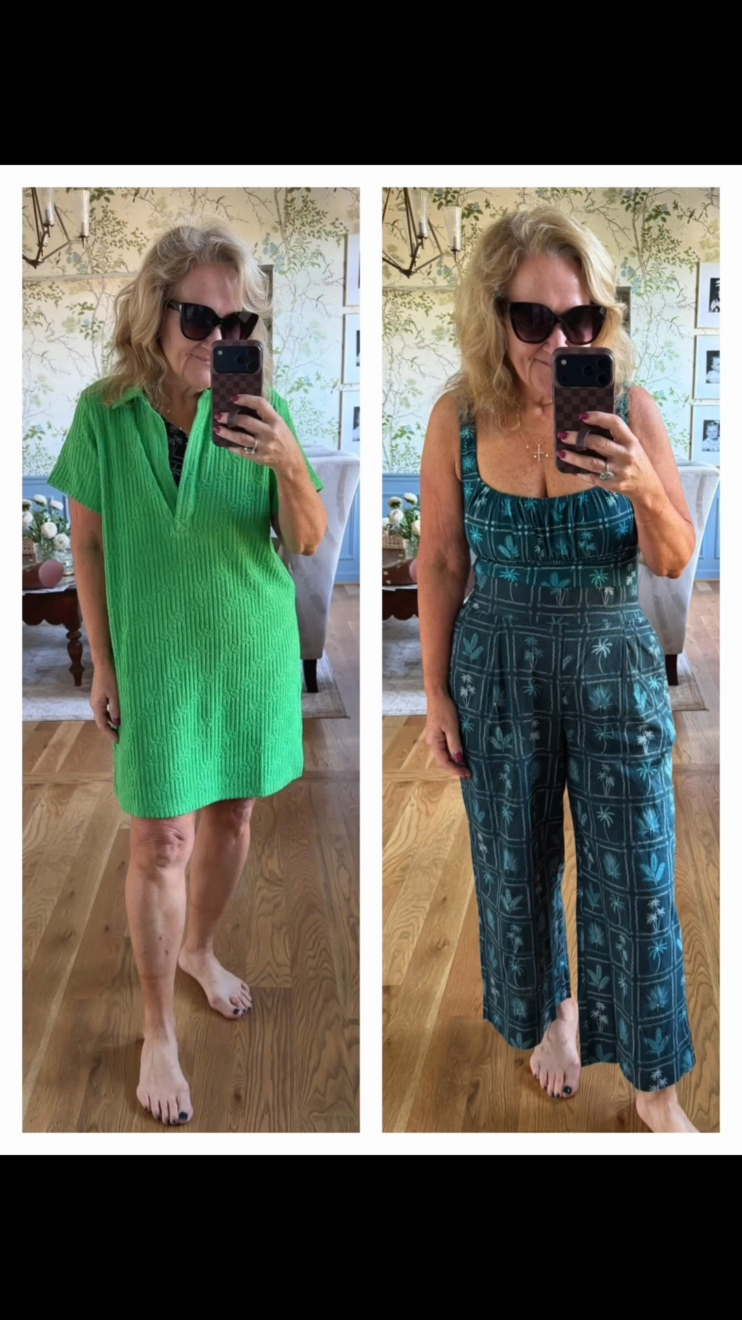 I picked up these pieces for the beach next week. I’m wearing a size medium regular in all. Great price point super cute styles and their own sale.

Swimwear cover-up, Terri Klaus dress green dress one piece bathing suit

#LTKTravel #LTKSaleAlert #LTKOver40