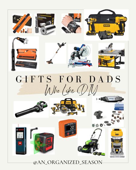 For Dads who like to Git’r done from yard work to home DIY, find the perfect gift in this guide. Shop with An Organized Season.

#LTKhome #LTKGiftGuide #LTKmens