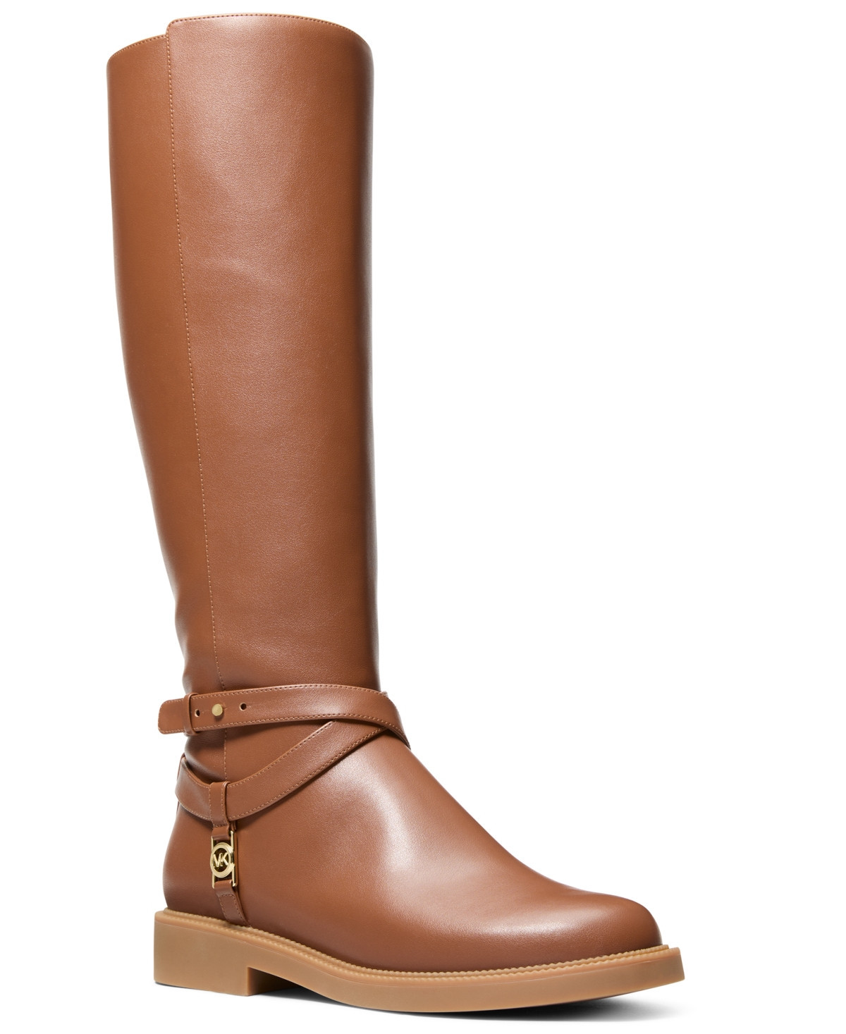 Michael Kors Women's Mandy Knee High Boots - Luggage | Macy's