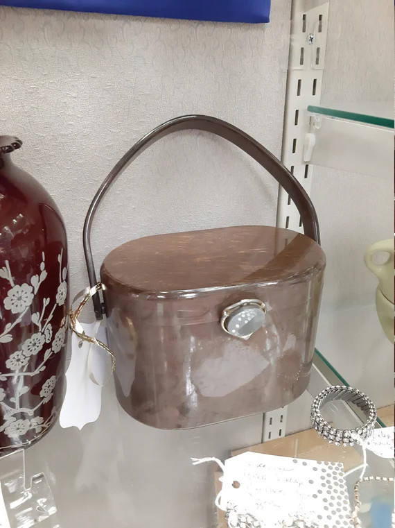 Vintage Bakelite Purse - Etsy | Etsy (US)