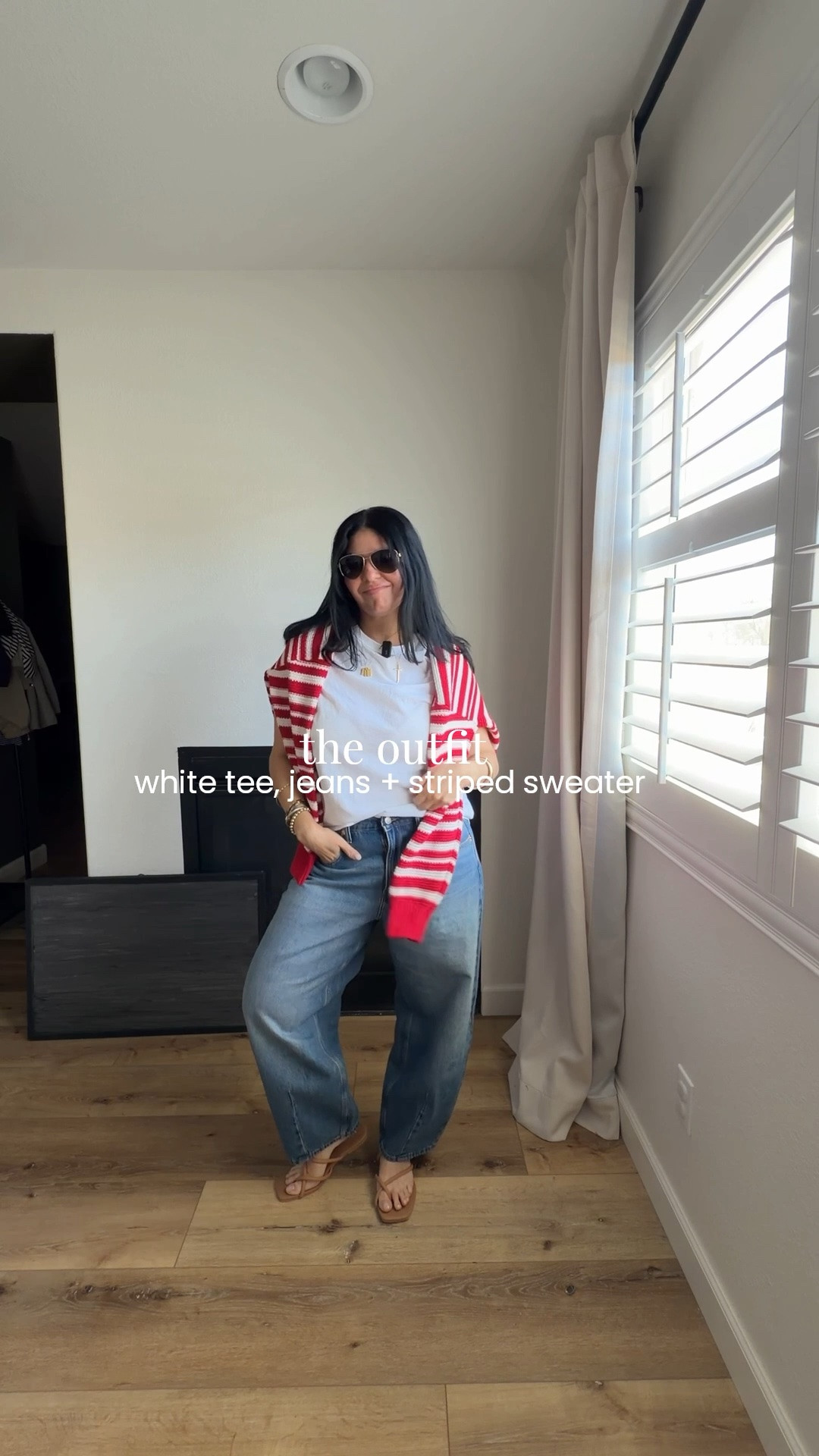 large in the t-shirt, medium in the sweater, 10 in the jeans

4th of July outfit | Vacation Sweater

#LTKootd #LTKmomlife #LTKgrwm