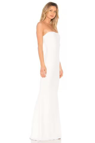 Katie May Mary Kate Gown in Ivory from Revolve.com | Revolve Clothing (Global)