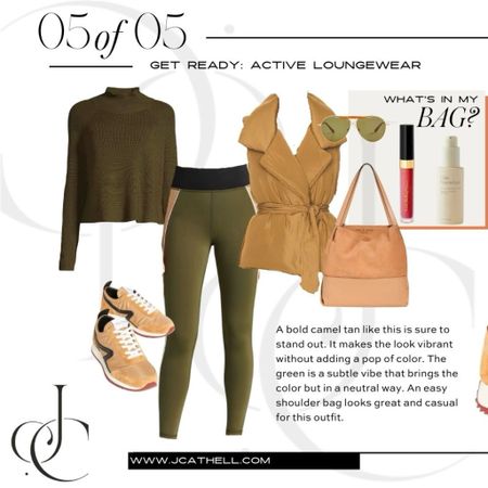 I'm loving this tan sneaker and tan vest from FWRD, it's a great way to add a layer of chic warmth.

Olive outfit, tan vest, tan sneakers, active loungewear outfit 

#LTKstyletip #LTKover40 #LTKshoecrush