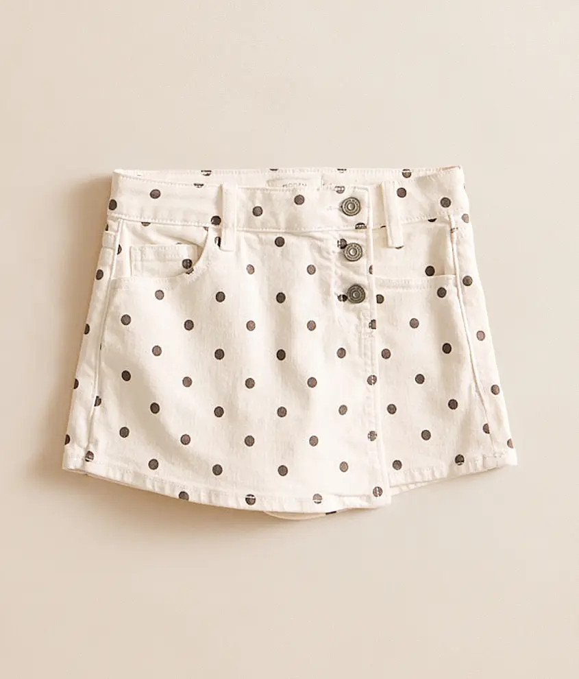 Girls - Mini Peyton Polka Dot Stretch Skort | Buckle