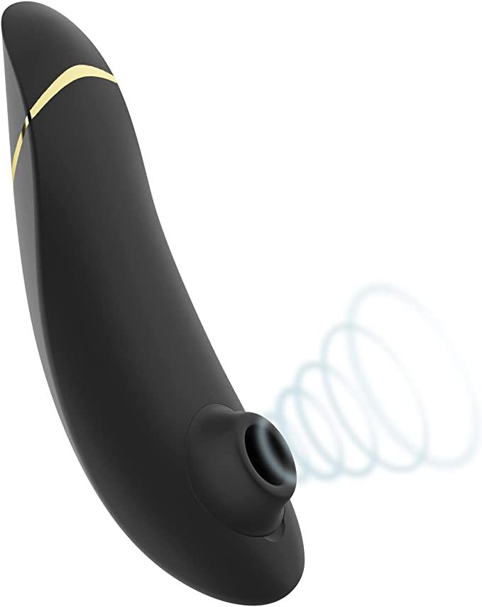 Womanizer Premium 2 Clitoral Vibrator Clit Sucking Massaging Sex Toy Massager for Women, Black | Amazon (US)