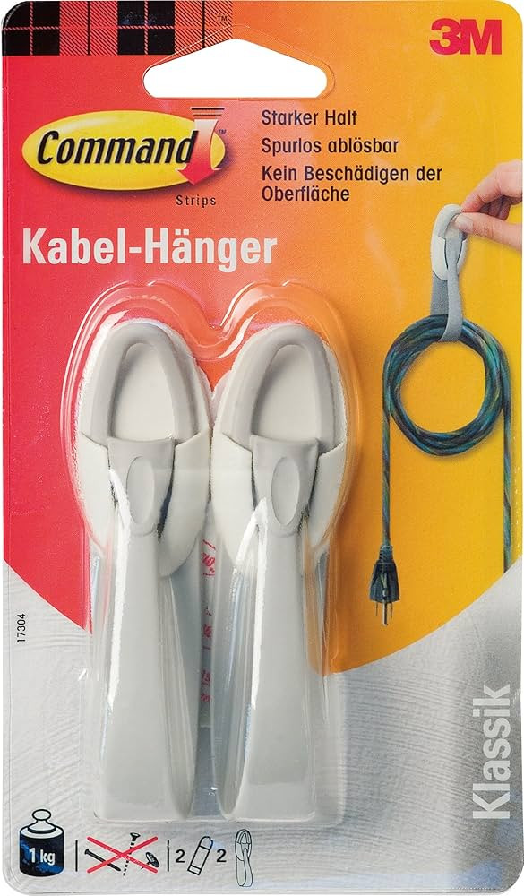 MMM17304 - Command Communications, Inc Cable Bundler, White, Medium | Amazon (US)