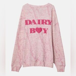 Dairy Boy Bubblegum Pink Camo Crewneck M | Poshmark