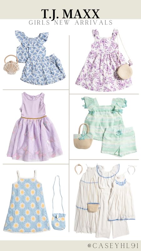 Girls new summer arrivals at T.J. Maxx! I’m loving the matching purses with these outfits! 

#LTKKids #LTKSeasonal #LTKBaby