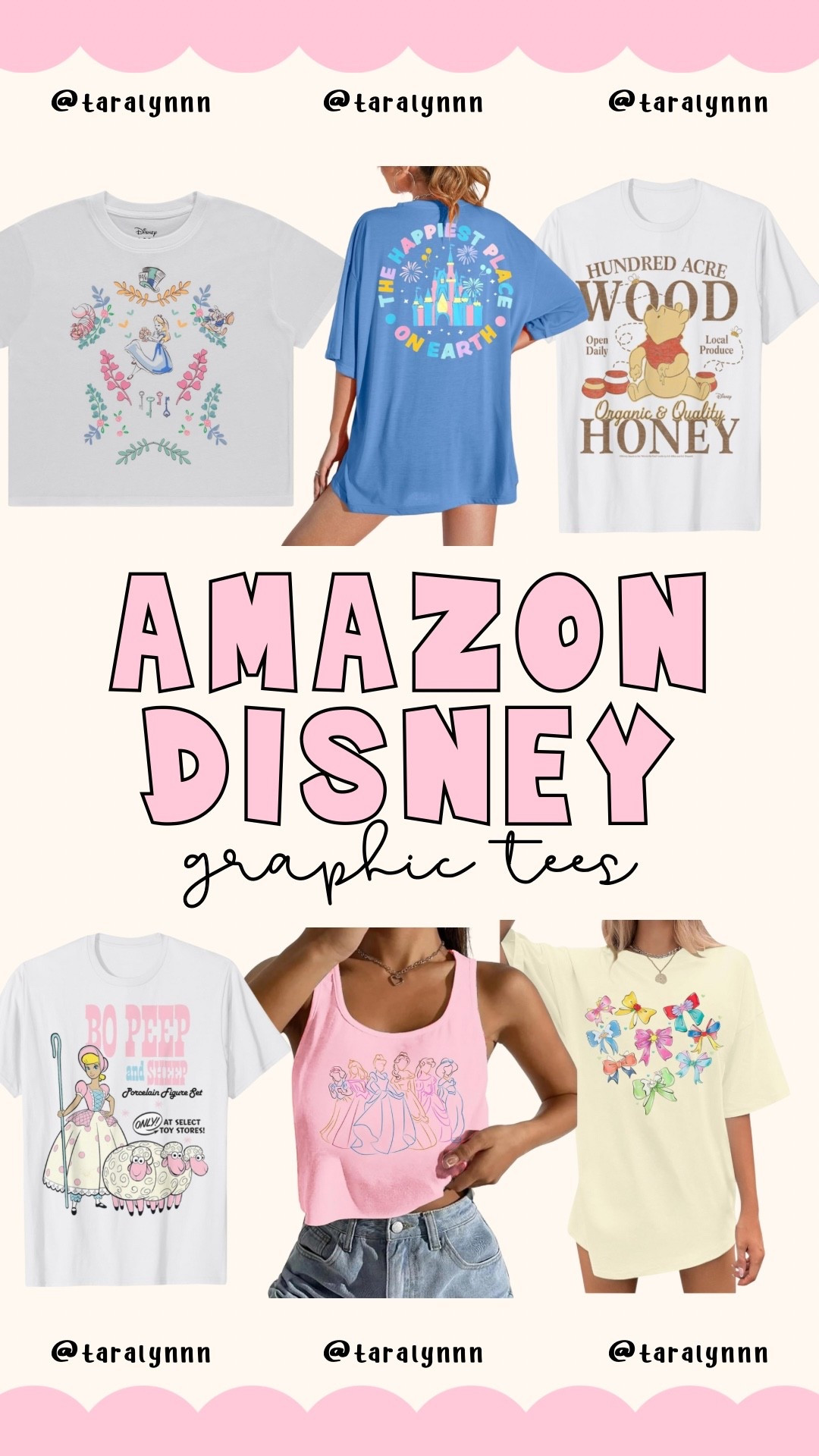 Amazon Disney Graphic Tees! ✨

#amazon #disney #disneyland #disneyworld #mickeymouse #minniemouse #toystory #winniethepooh #aliceinwonderland #disneyprincess #bopeep

#LTKTravel #LTKFamily #LTKKids