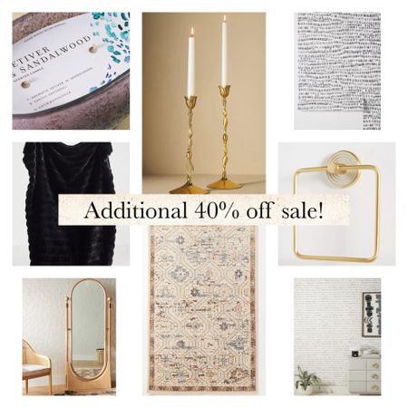 Take an ADDITIONAL 40% off the sale price! These deals are amazing! 

#LTKSaleAlert #LTKHome #LTKFamily