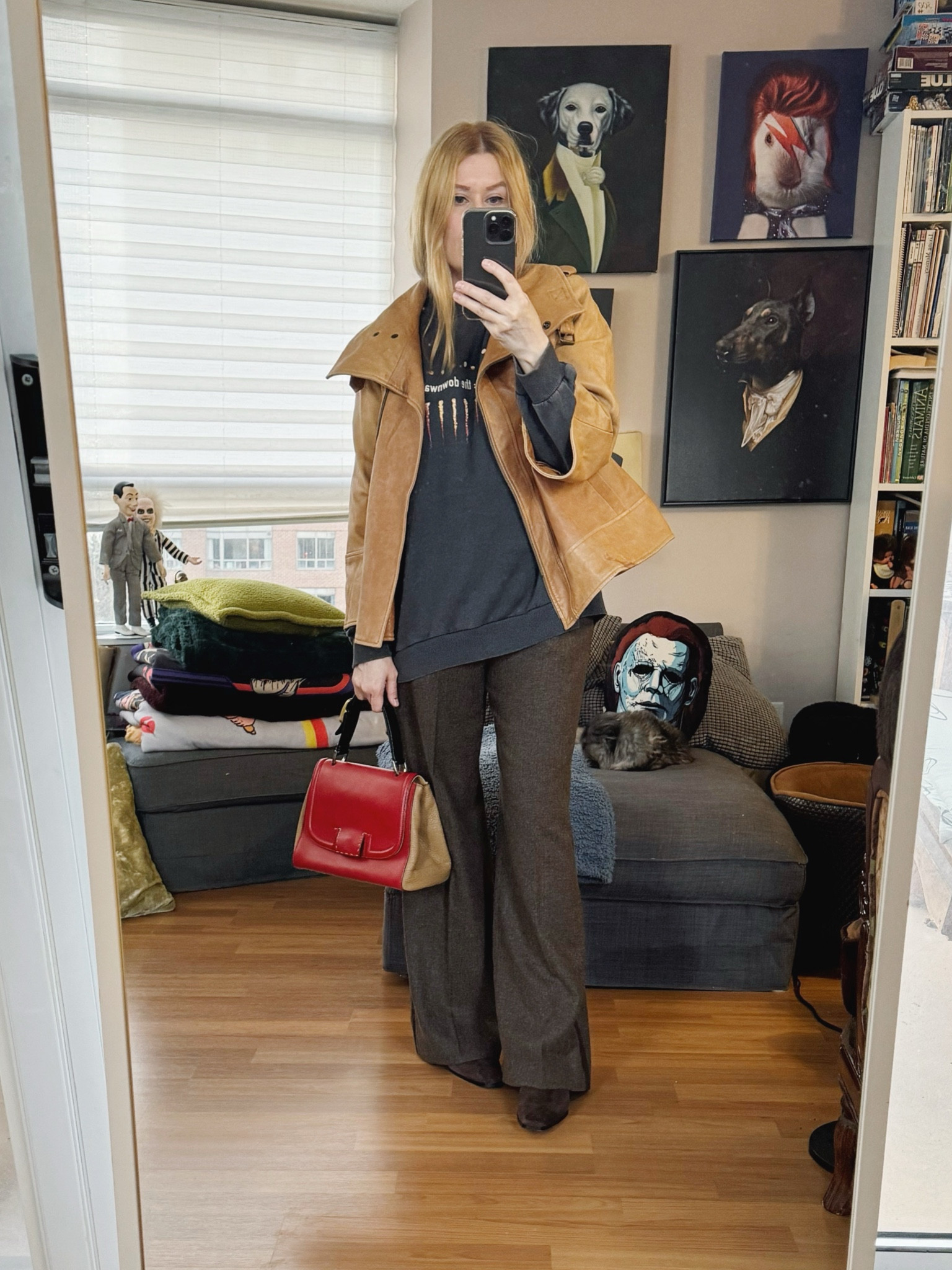 Jacket is from the early 00s and the bag is from 2011.

 •
#falloutfit #fendi #driesvannoten #torontostylist #StyleOver40  #secondhandFind #fashionstylist #slowfashion #nin #FashionOver40  #MumStyle #genX #genXStyle #shopSecondhand #genXInfluencer #genXblogger #secondhandDesigner #Over40Style #40PlusStyle 


#LTKOver40 #LTKStyleTip #LTKShoeCrush