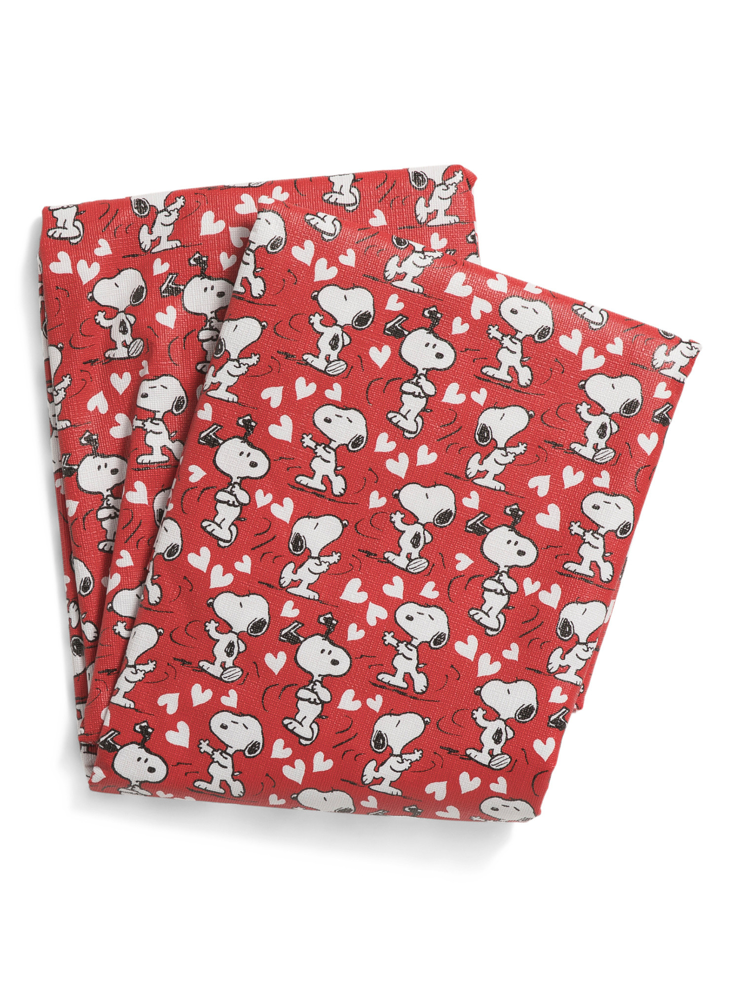 Snoopy Vday Tablecloth | TJ Maxx