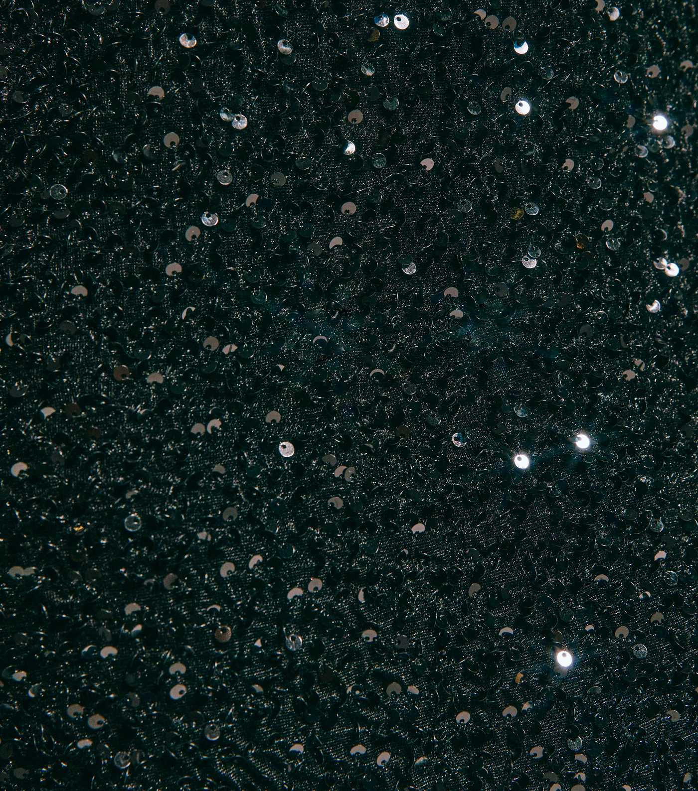 Black Velvet Sequin Embellished Midi Skirt | New Look | New Look (UK)