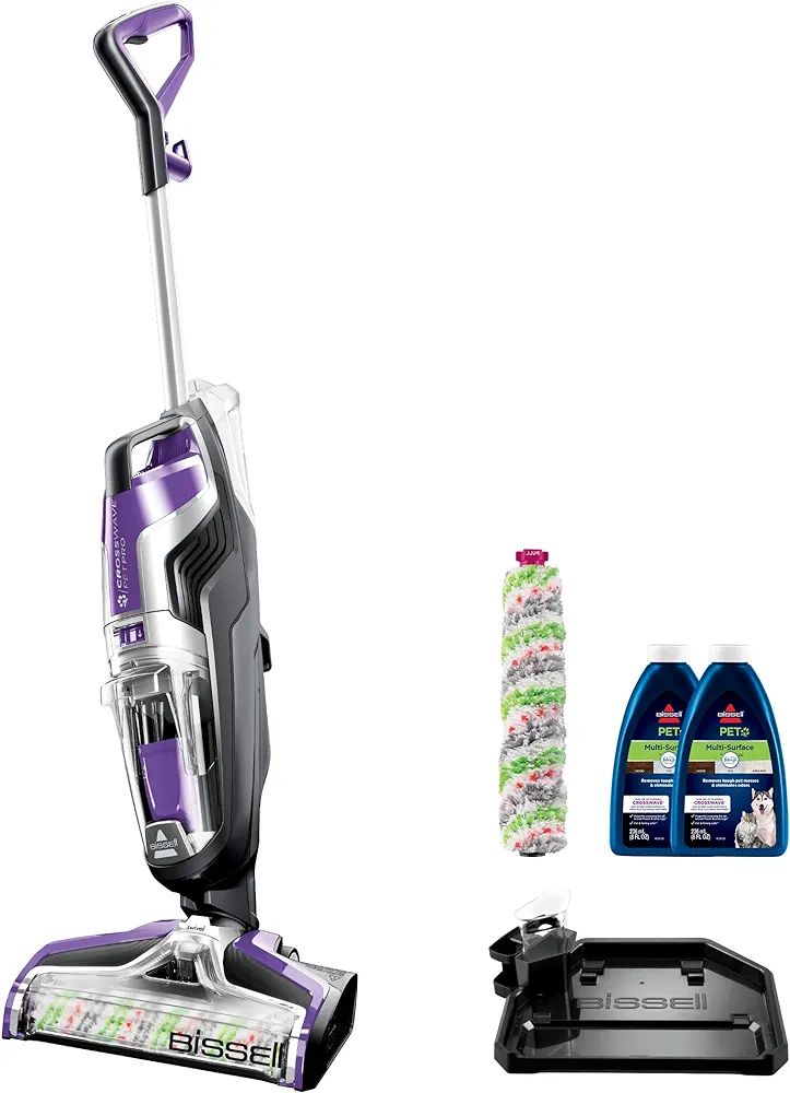 BISSELL Crosswave Pet Pro All in One Wet Dry Vacuum Cleaner and Mop for Hard Floors and Area Rugs... | Amazon (US)