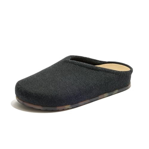 Rothy's The Casual Clog Women's Slip-On Shoes, Classic Wool Mules, Soft Black, Made from Recycled Plastic Bottles & Machine Washable, Size 7 | Amazon (US)