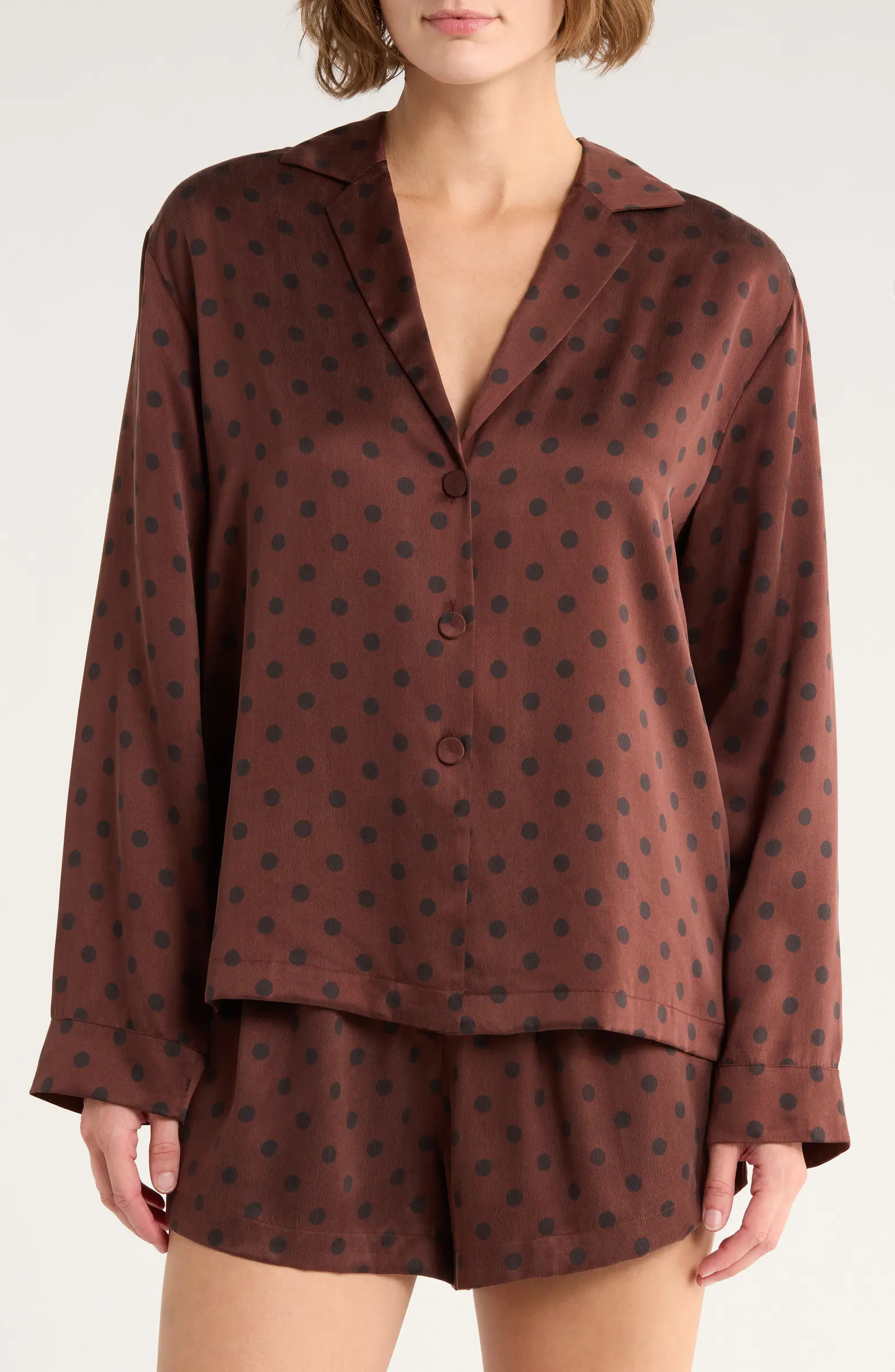 Washable Silk Short Pajamas | Nordstrom