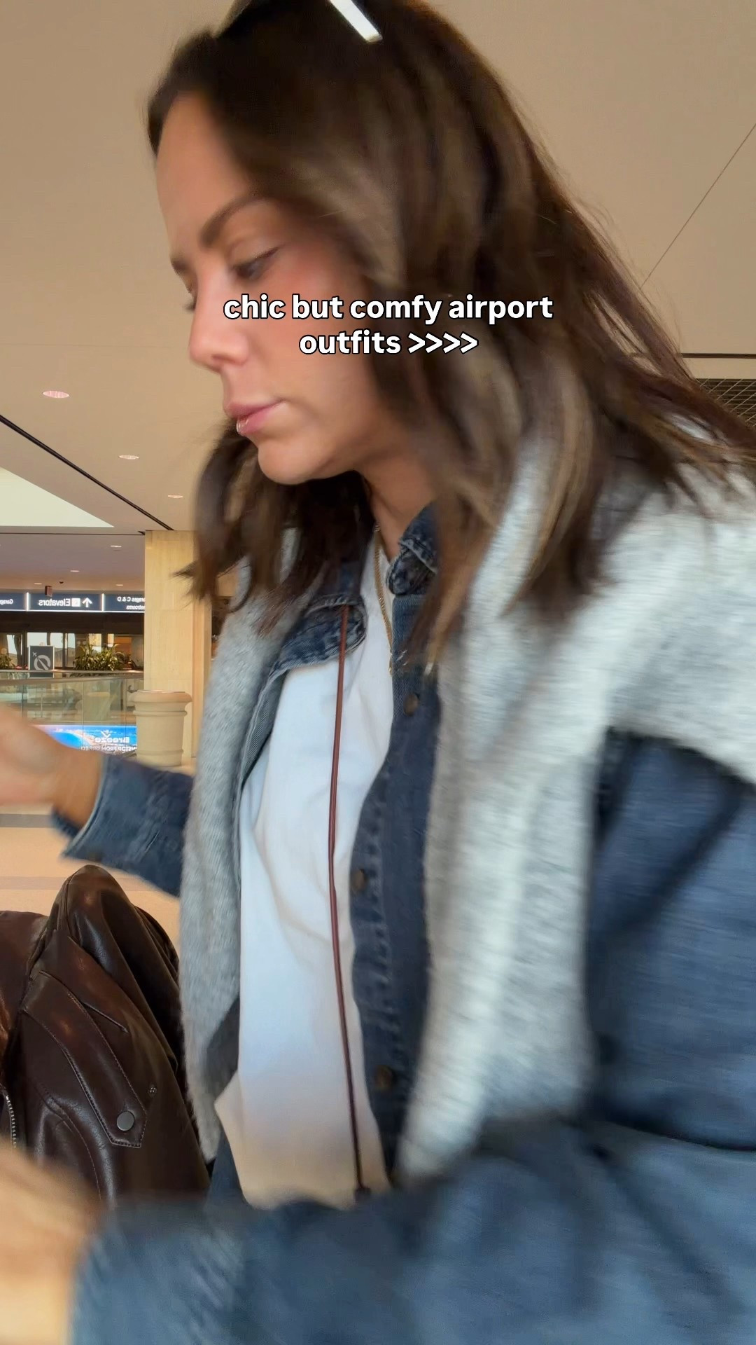 Chic but comfy airport outfits! In small pants xs everything else!

#LTKgrwm #LTKdayinmylife #LTKootd