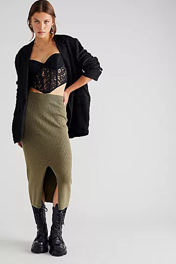 Skyline Midi Skirt | Free People (Global - UK&FR Excluded)