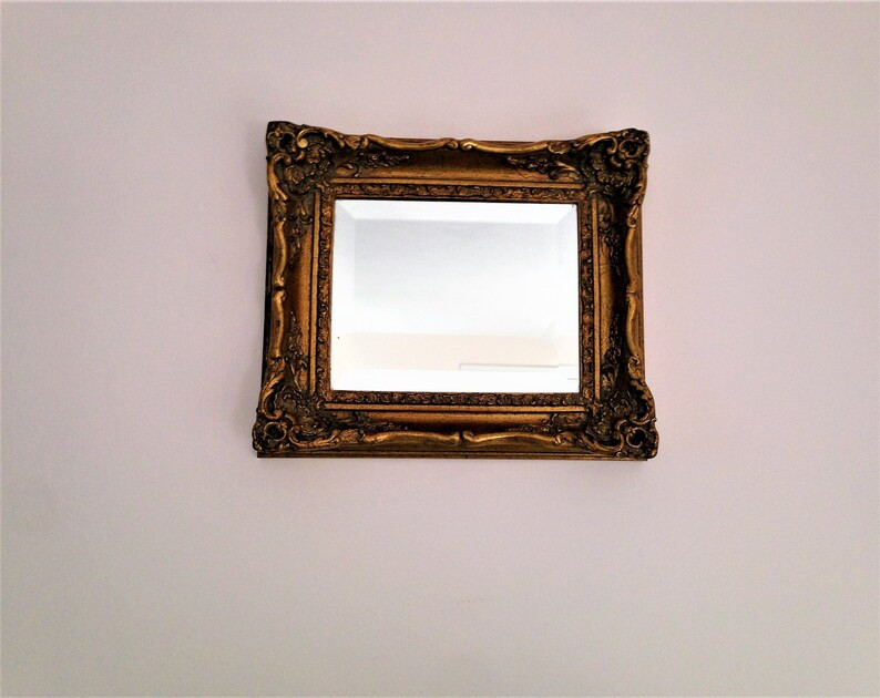 Vintage Mirror Ornate Mirror Ornate Gold Frame Beveled | Etsy | Etsy (US)