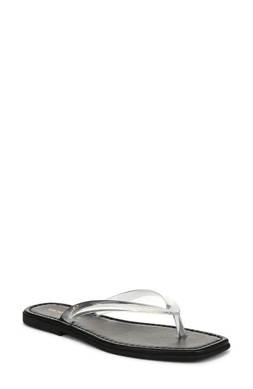 Veronica Beard Clea Flip Flop in Clear at Nordstrom, Size 12 | Nordstrom