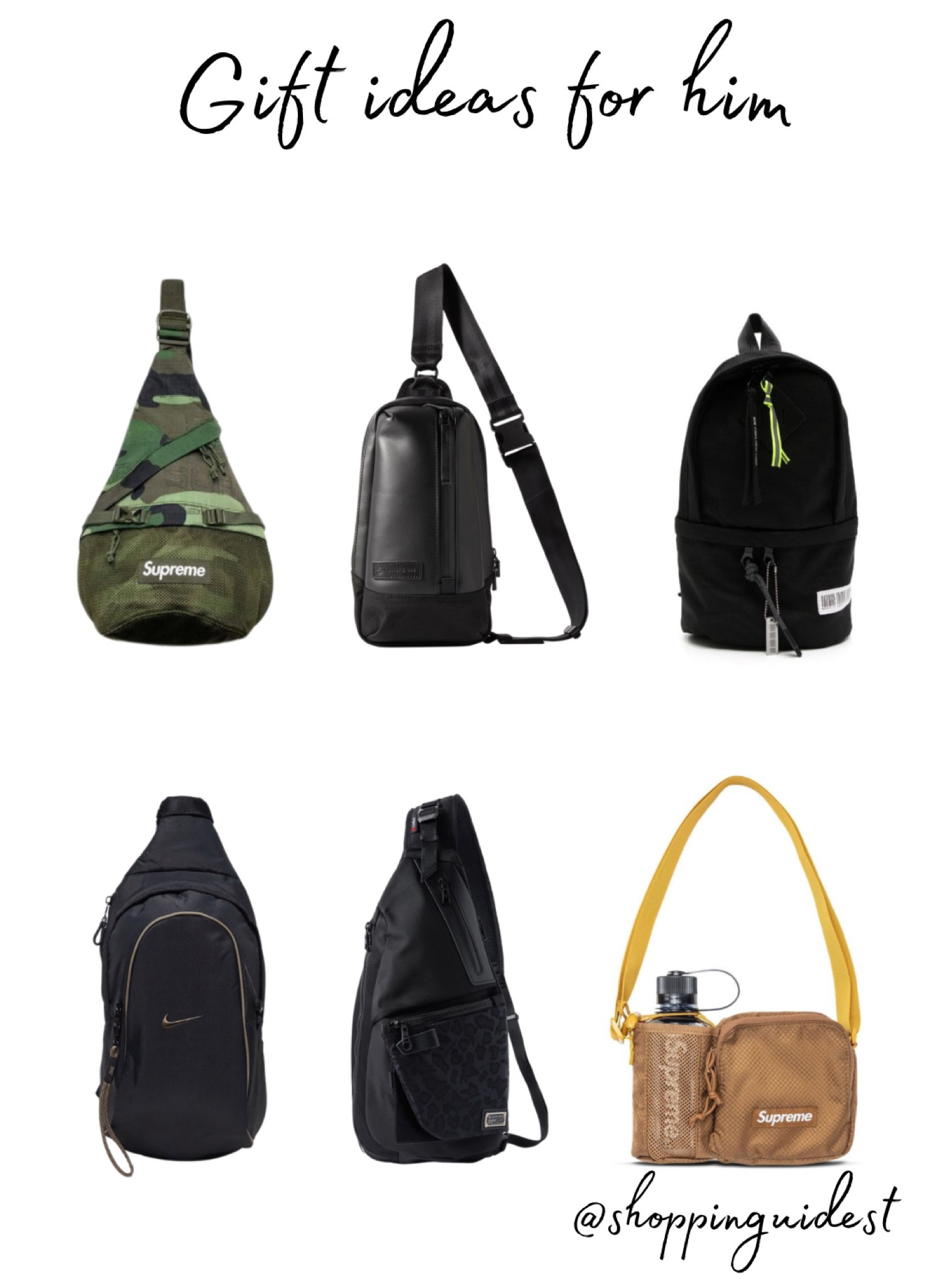 Gift ideas for him. Trending sling bags for men 🎁👌

#LTKbag #LTKmens #LTKgiftguide