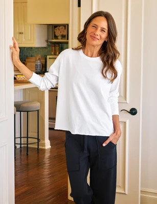 QUINN White, Vintage Jersey White / XL | Frank & Eileen
