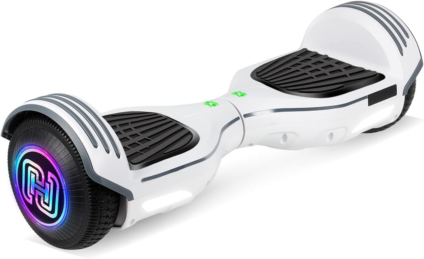 SISIGAD Hoverboard, with Bluetooth and Colorful Lights Self Balancing Scooter | Amazon (US)