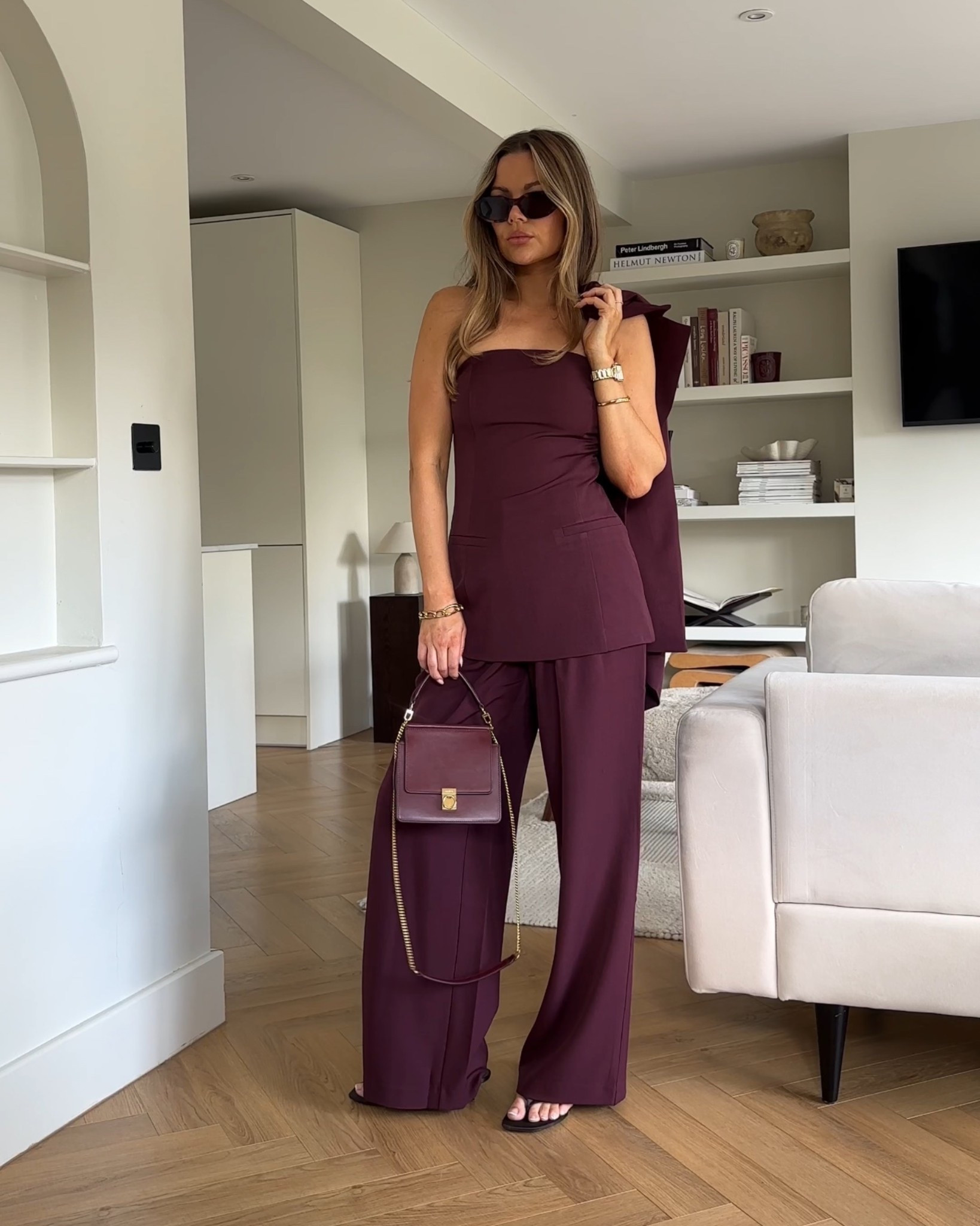 Chic outfit, burgundy outfit, seasonal styling, autumn style, autumn chic, tailored suit, burgundy tailored suit, 4th & reckless, 

I’m wearing size small 

#LTKautumn #LTKuk #LTKstyletip