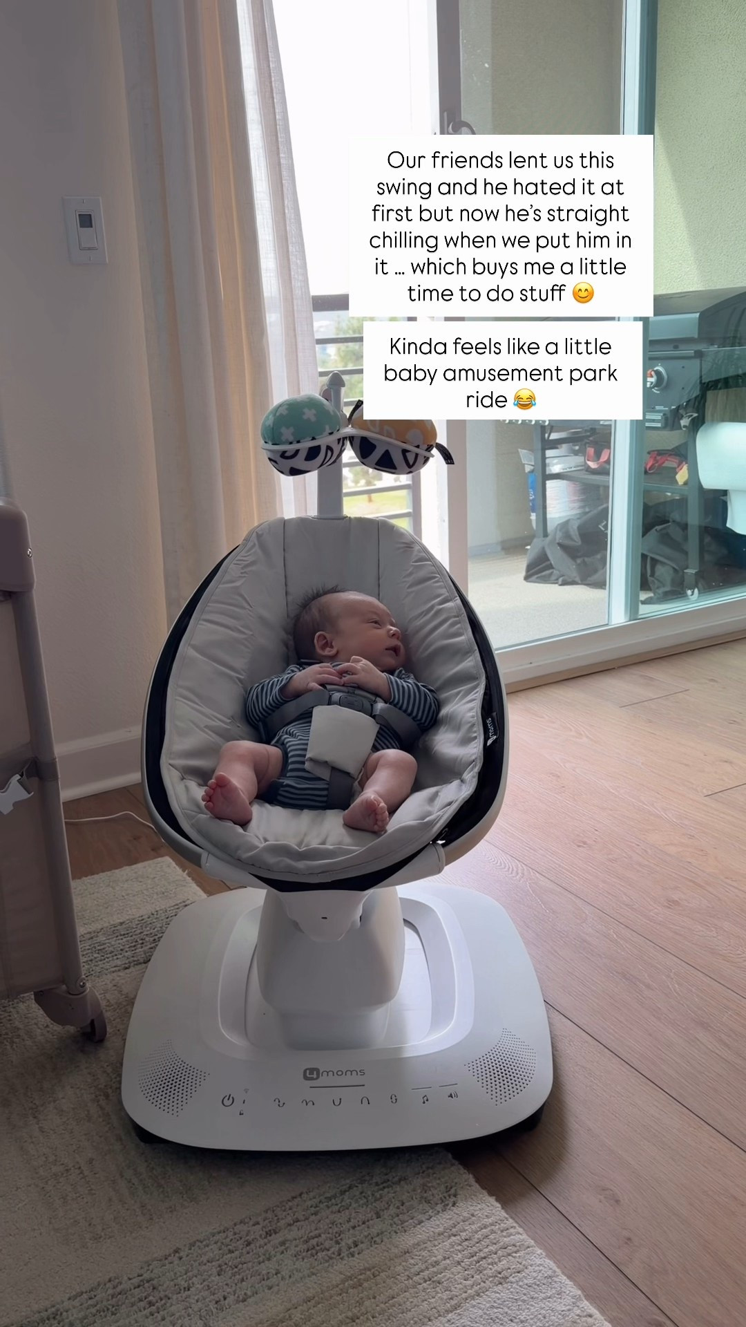 Oliver’s been loving this swing lastly! This exact version is an older one but the new one is liked here for ya. And if you don’t want to pay full price, you can often get refurbished swings like this on rebel.com


Baby swing, pottery barn baby, baby registry, baby tech, baby finds, bay must haves 

#LTKBaby #LTKmomlife