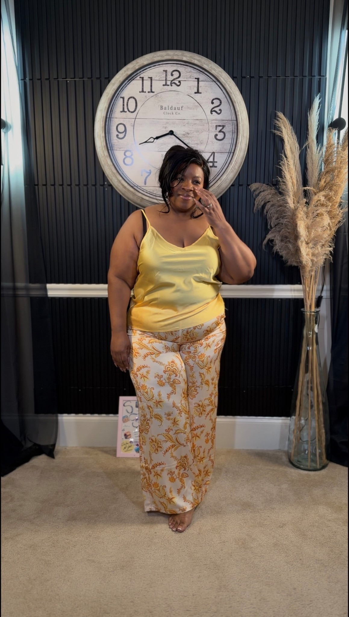 Satin plus size pajamas 

#LTKPlusSize #LTKOver40 #LTKMidsize