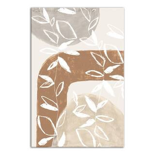 Abstract Neutral Flowers Canvas Wall Art By Designs Direct | 12" x 18" | Michaels® | Michaels Stores