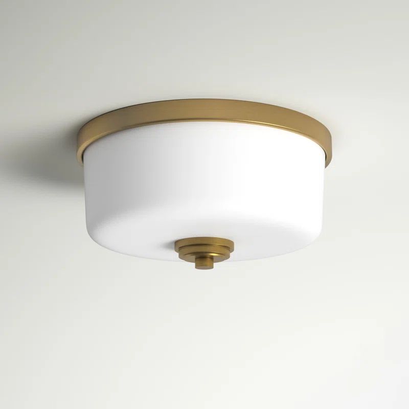 Ceron Glass Flush Mount | Wayfair North America