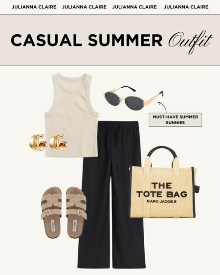 Casual summer outfit idea ✨

Casual Chic Summer Outfit // Outfit of the Day // Summer Fashion Finds // Sunnies // Tank top & Pants // Summer Looks // Summer Style 

#LTKStyleTip
